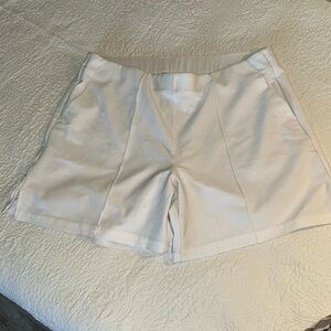 ADIDAS Women's White Athletic Shorts